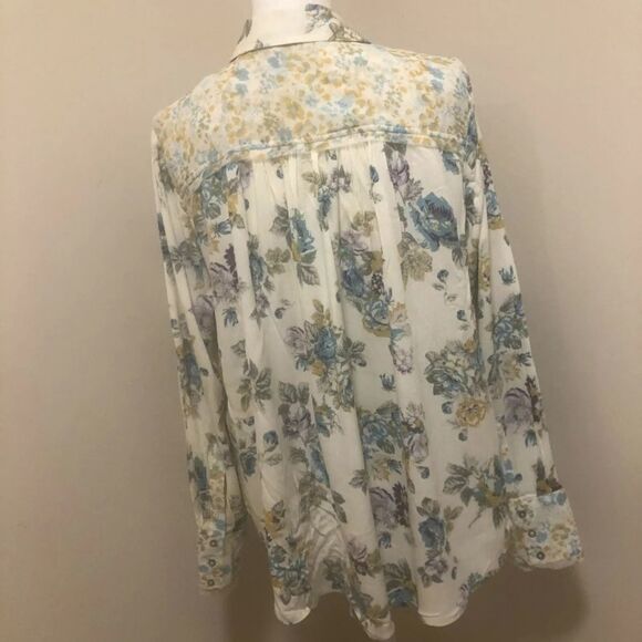 New With Tag Free People Size S Button Up Blouse. - Picture 7 of 8